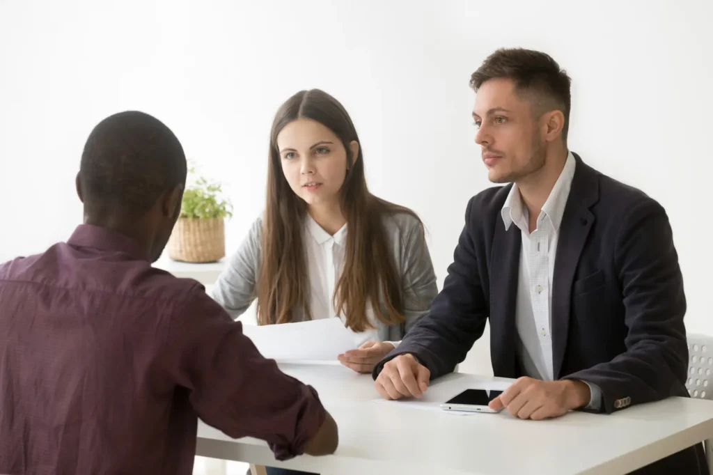 Recruiter reviewing candidate communication after candidate ghosting during hiring process